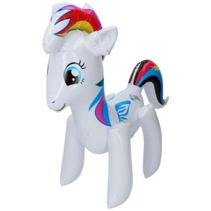 Dmuchana Zabawka Do Wody Konik Pony Biały