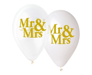 Godan Balon Mr&mrs 13",5szt