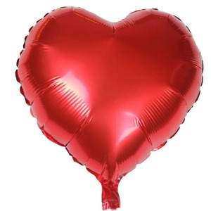 Balon 18" Serce Czerwone