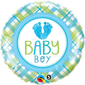 Balon 18" Baby Boy Stópki