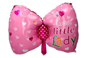 Balon 22" Kokarda Różowa