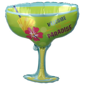 Balon 22" Kieliszek Drink Welcome To Paradise