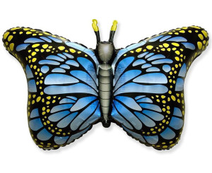 Balon Hiszpański 24" Motyl Monarcha Niebieski