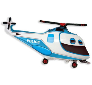 Balon Hiszpański 14 " Helikopter Policyjny