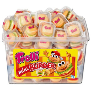Trolli Żelki Mini Hamburger Opak.60szt