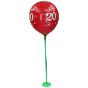 Stojak Na Balony Zielony 40cm, 2szt