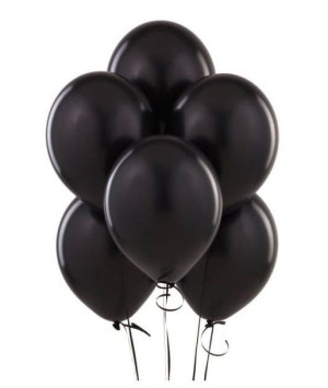 Balony Lateksowe 23cm,opak.10szt,czarne