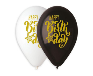 Balony 13" Happy Birthday Opak 5szt