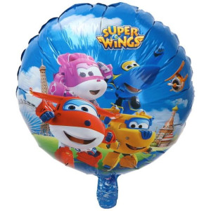 Balon 18"samoloty Niebieski