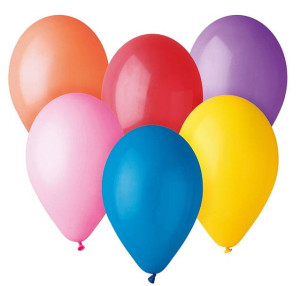 Balony Lateksowe 10"mix Kolorów Opak 50szt Super Jakość