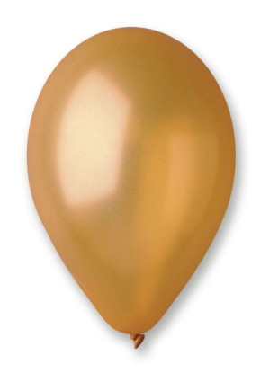Balony Lateksowe 10" Złote Opak 50szt Super Jakość