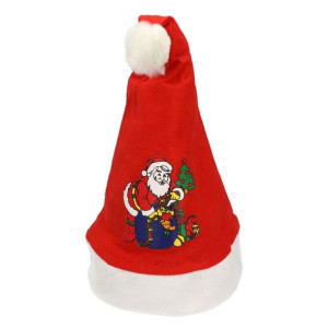 Czapka Mikołaja Z Reniferem Na Mikołajki, Boże Narodzenie