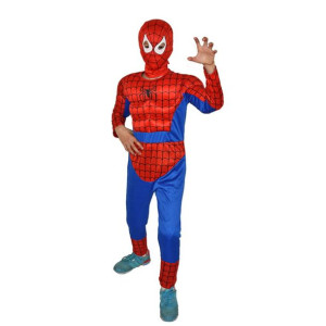 Strój Spiderman Z Mięśniami M 104-116