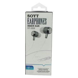 Słuchawki Soyt Earphones St1028 Czarne