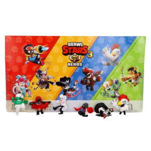 Nowość Figurki Brawl Stars 3, Opak 6szt