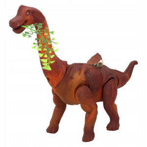 Dinozaur Chodzący Z Gałązką Znoszący Jajka 35x25