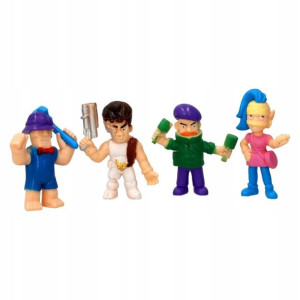 Nowość Figurki Stars 25 Heros 4szt Mix