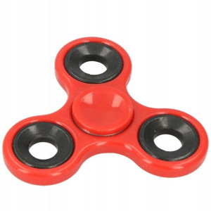 Hit Oryginalny Spinner Plastikowy Czerwono Czarny