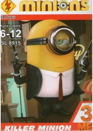 Klocki Figurka Minions Minionki Rozrabiają