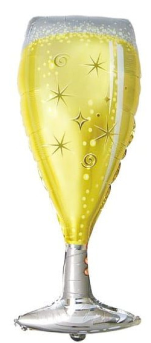 Balon Foliowy Kieliszek 44x100cm