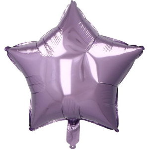 Balon Foliowy Gwiazda 18" Jasny Fiolet