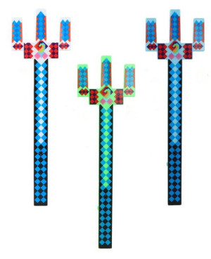 Świecący Miecz Minecraft 55cm Z Dźwiękeim
