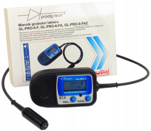 Miernik, tester grubości lakieru GL-PRO-6-FAZ