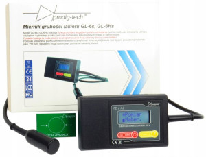Miernik, tester grubości lakieru GL-6Hs
