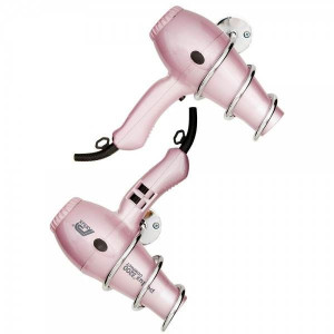 Hair Tools Chromowany Ścienny Uchwyt Na Suszarkę