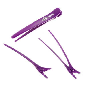 Head Jog Klip Itz Klipsy Fryzjerskie Purpura 6 szt