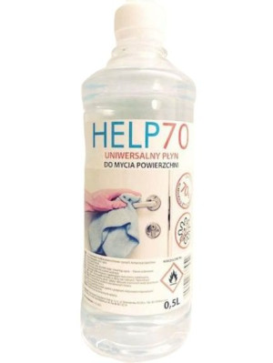 HELP70 Etanol 70% Płyn Do Dezynfekcji 500ml