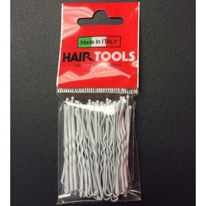 Hair Tools Wsuwki Do Włosów 5cm Białe 50 sztuk