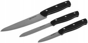 Komplet Zestaw 3 noży od 19 cm do 28,5 cm alpina