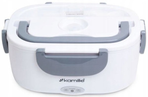 ELEKTRYCZNY TERMOS podgrzewany LUNCH BOX KAMILLE