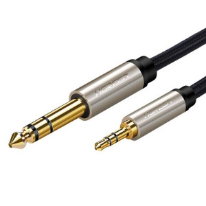 Przewód UGREEN AV127 - jack 3.5 mm do TRS - 3m (szary)