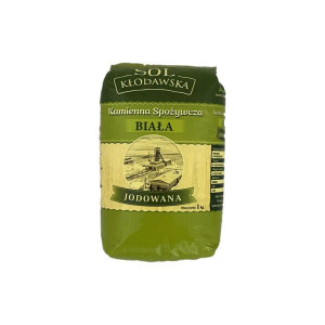 Kłodawska sól kamienna spożywcza jodowana 1kg Kopalnia Soli Kłodawa