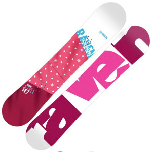 Snowboard RAVEN Style Pink 147cm