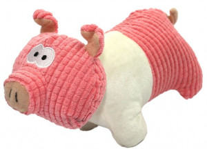 Świnka pluszowa PET NOVA piszcząca 22 cm