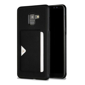 Etui dux ducis pocard SAMSUNG A8+ 2018 czarny
