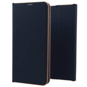 Etui HUAWEI Y5P portfel z klapką skóra ekologiczna Flip Venus granatowe