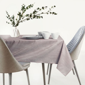 AmeliaHome obrus plamoodporny VESTA HMD POWDERPINK 140X300
