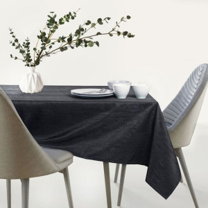 AmeliaHome obrus plamoodporny VESTA HMD BLACK 140X400