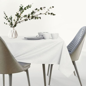 AmeliaHome obrus plamoodporny GAIA HMD WHITE 140X400