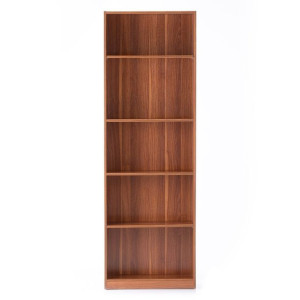 Bookcase/hom/plix/walnut/60x23,6x182