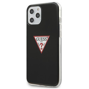 Etui Guess GUHCP12SPCUCTLBK Apple iPhone 12 mini czarny/black hardcase Tria