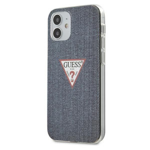 Etui Guess GUHCP12SPCUJULDB Apple iPhone 12 mini granatowy/dark blue hardca