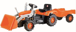 DOLU DL8052 TRAKTOR na pedały z pczyczepą i ładowaczem