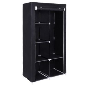 Wardrobe/black/88x45x170cm
