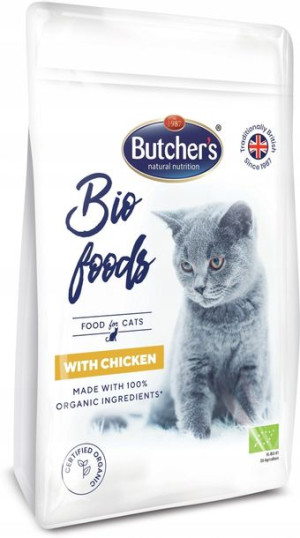Butchers Cat Bio Foods - z kurczakiem 800g