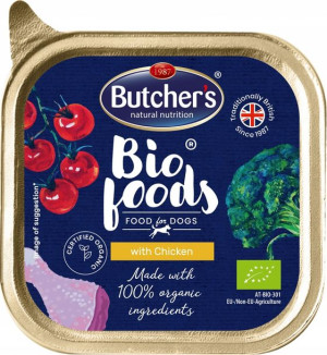 Butchers Dog Bio Foods Pasztet kurczak 150g
